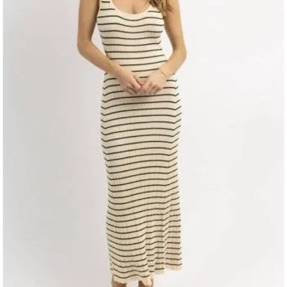 BY TOGETHER STRIPED MIDI - Picture 10 of 10